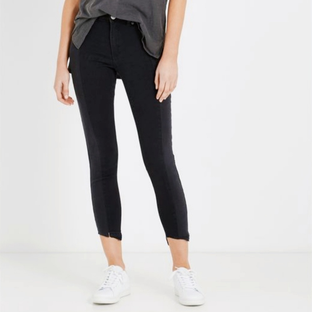 Black 91 Cotton On Mid Grazer Skinny Jeans